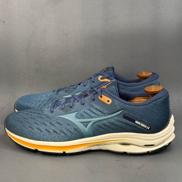 Mizuno Men's Wave Rider 24 Running Shoe sneaker trainers size 12.5 - Picture 3 of 8